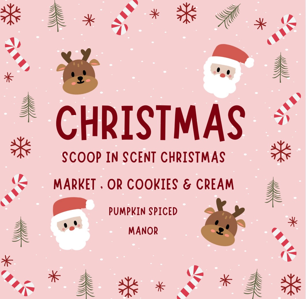 Christmas Wax Melt Scoop